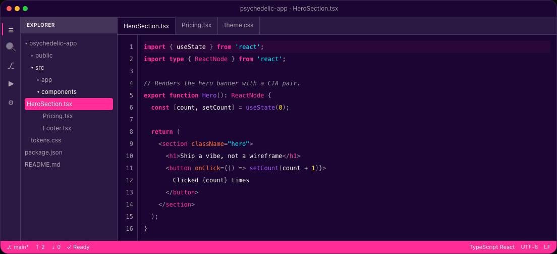Psychedelic preview