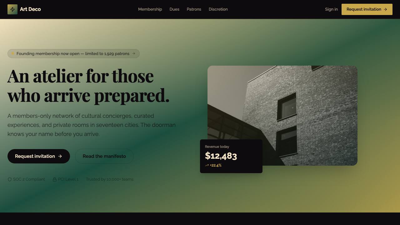 Art Deco preview