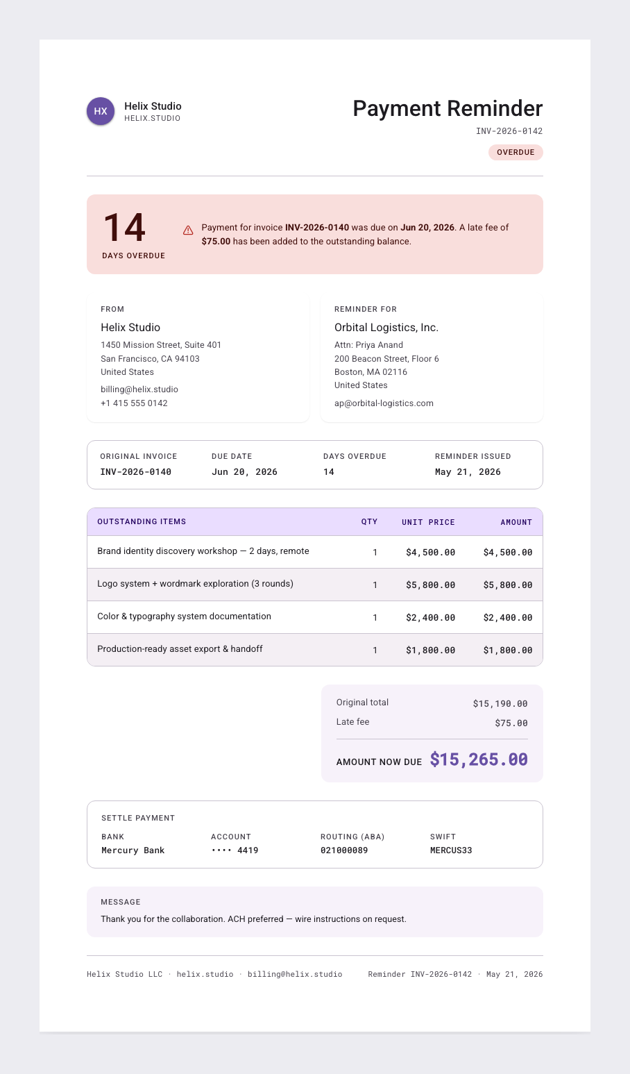 Material Design reminder