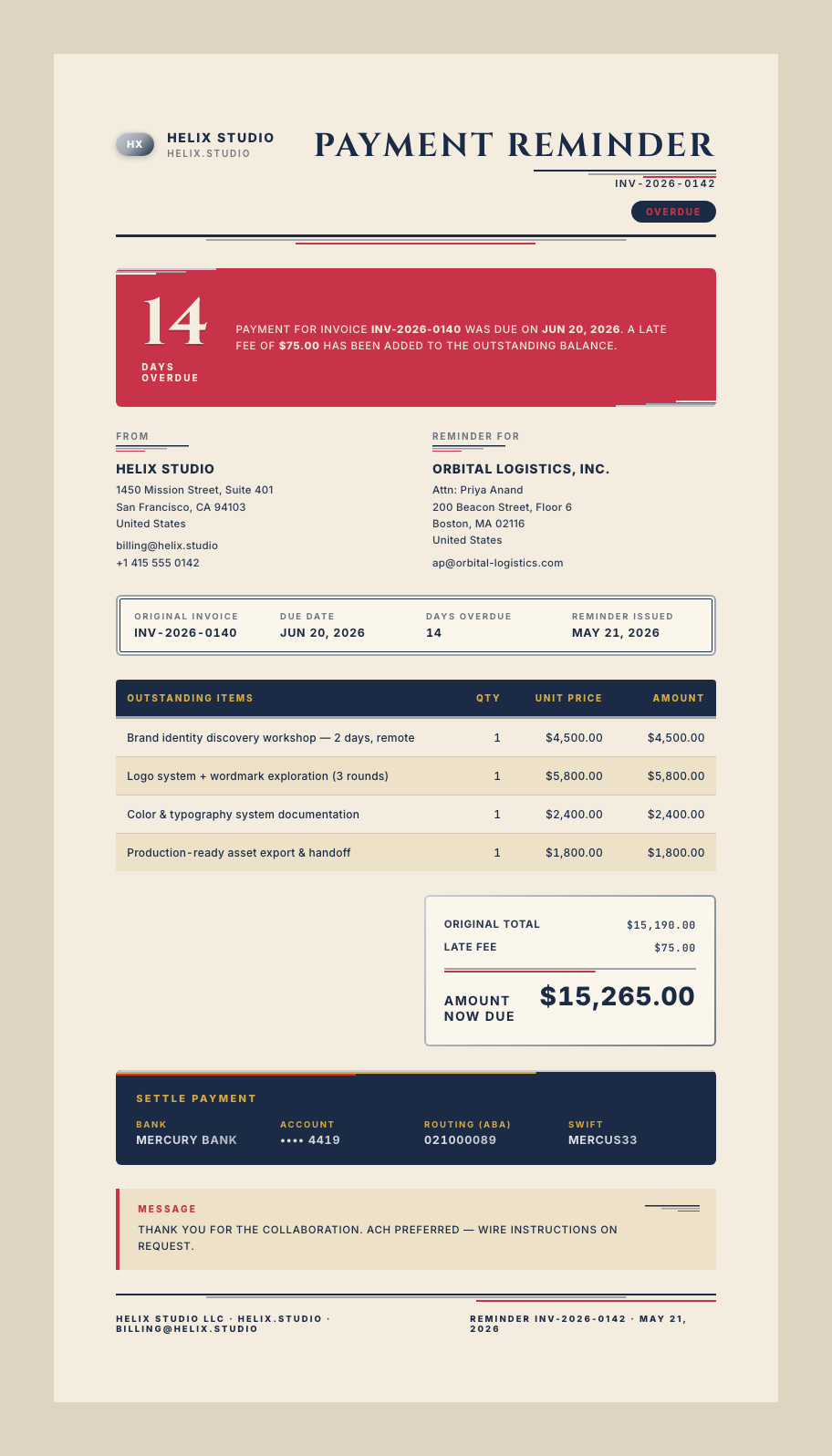 Streamline Moderne reminder