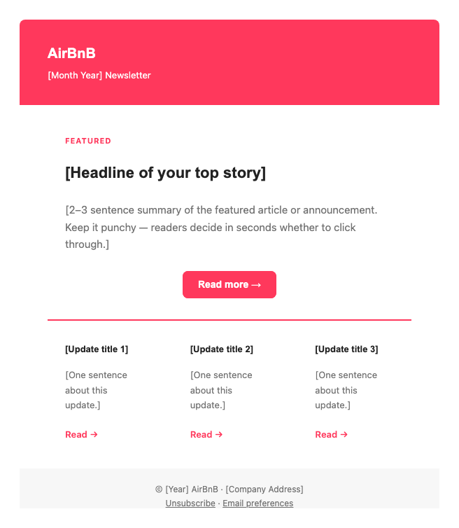 Newsletter