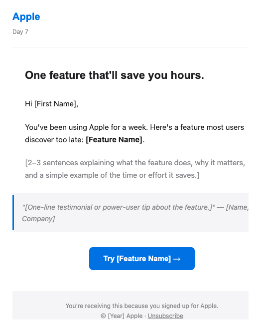 Apple drip 7