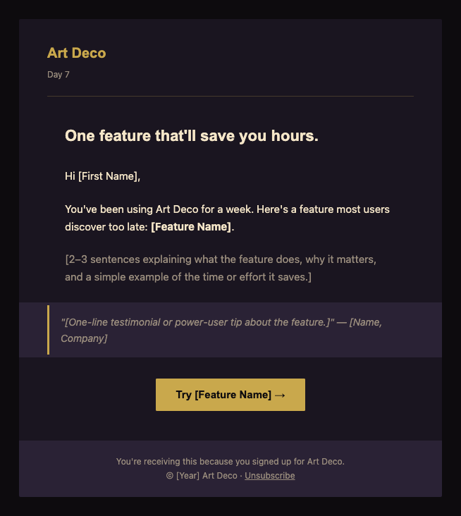 Art Deco drip 7