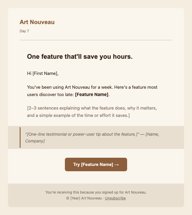 Art Nouveau drip 7
