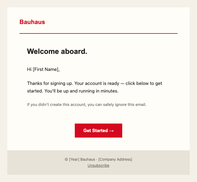 Bauhaus preview