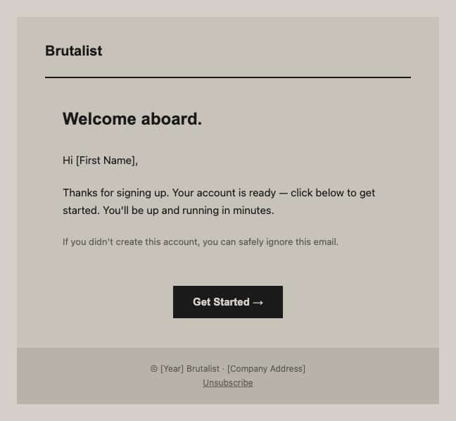 Brutalist preview