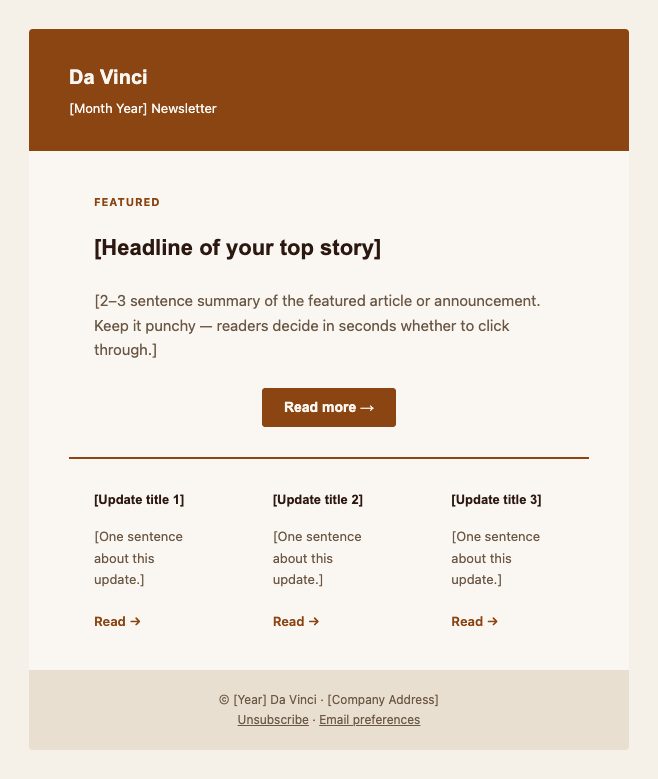 Newsletter