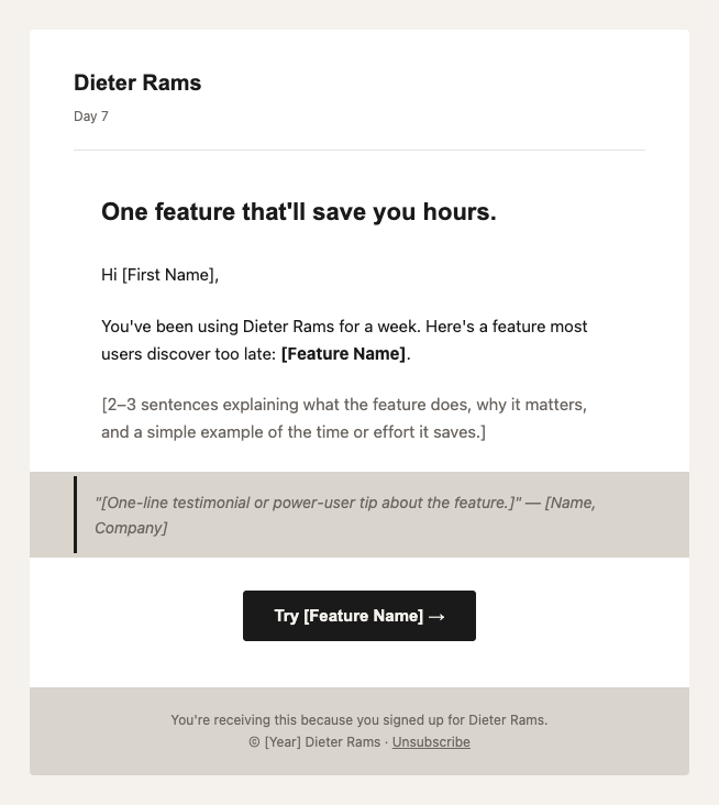 Dieter Rams drip 7