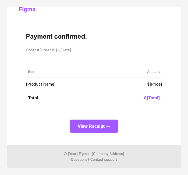 Figma receipt