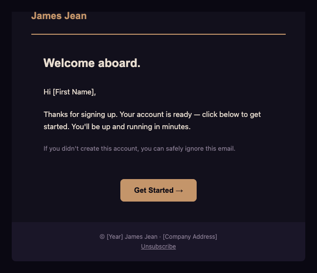 Welcome