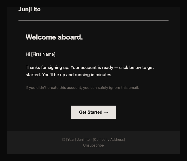 Welcome