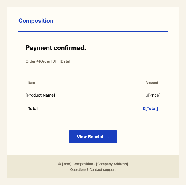 Receipt