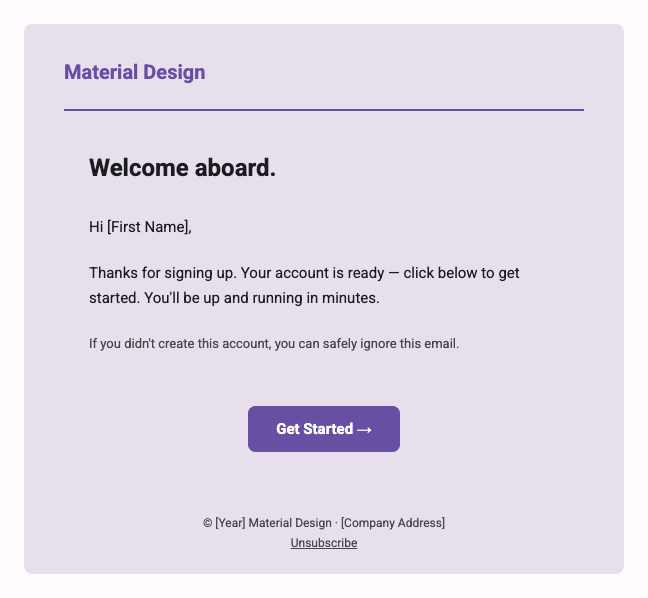 Welcome