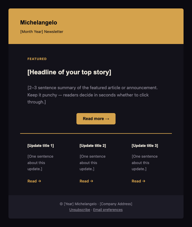Newsletter