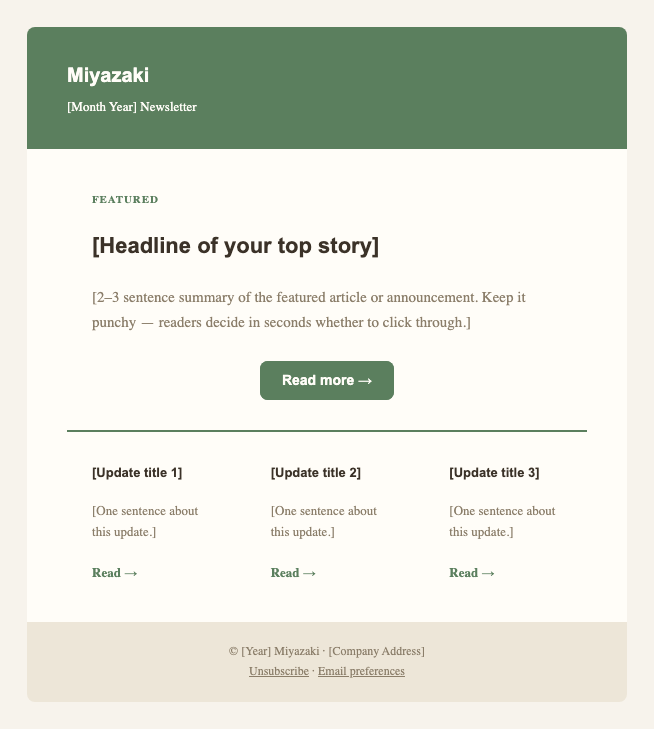 Newsletter
