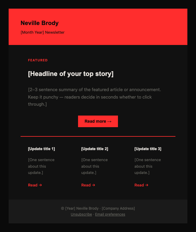 Newsletter