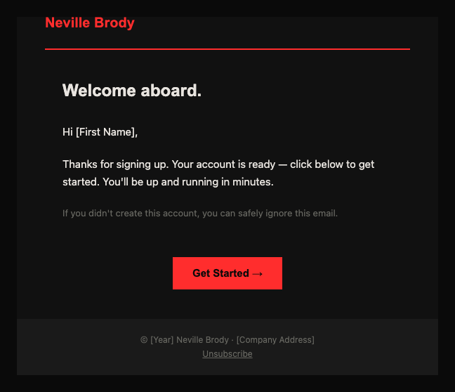 Welcome