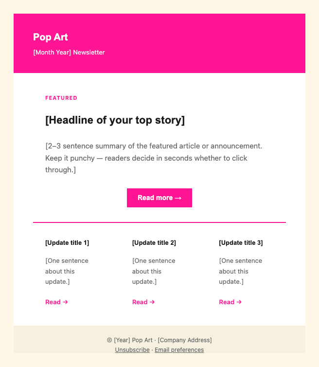 Newsletter