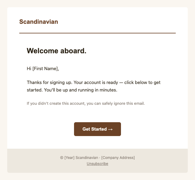 Scandinavian preview