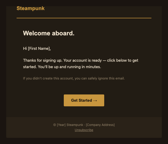 Welcome