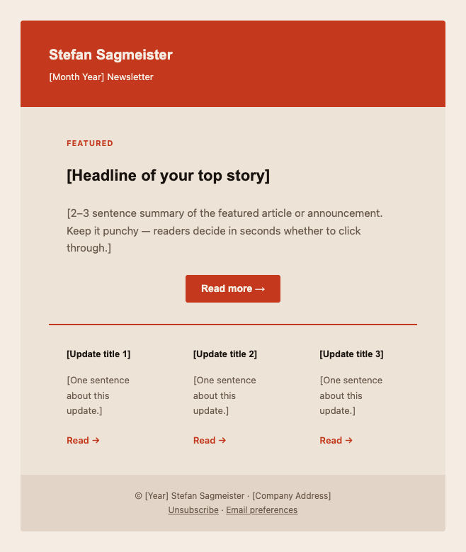 Newsletter