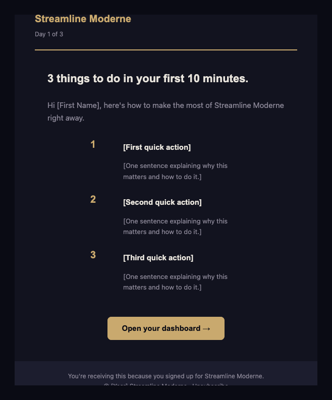 Drip · day 1