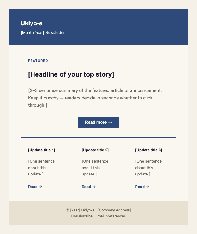 Newsletter