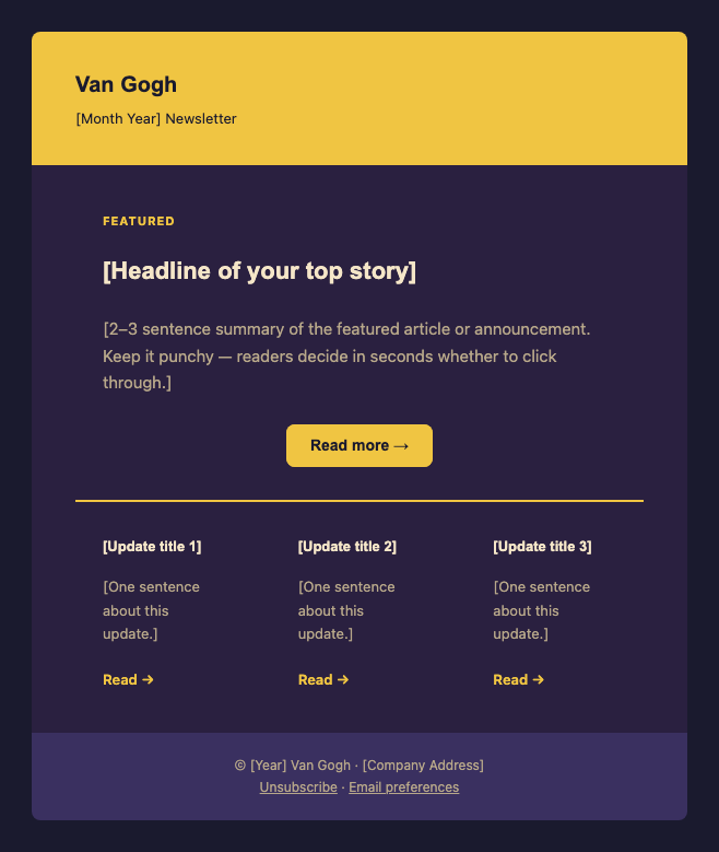Newsletter
