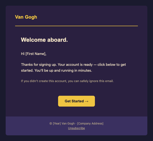 Welcome