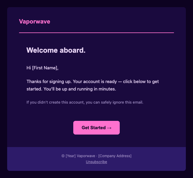 Welcome