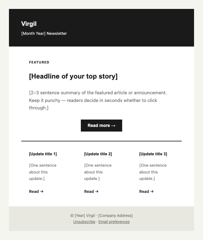 Newsletter