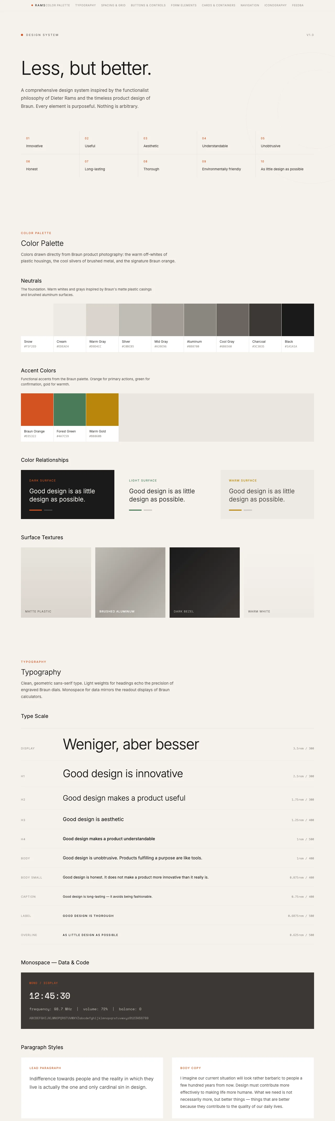 Dieter Rams Pack