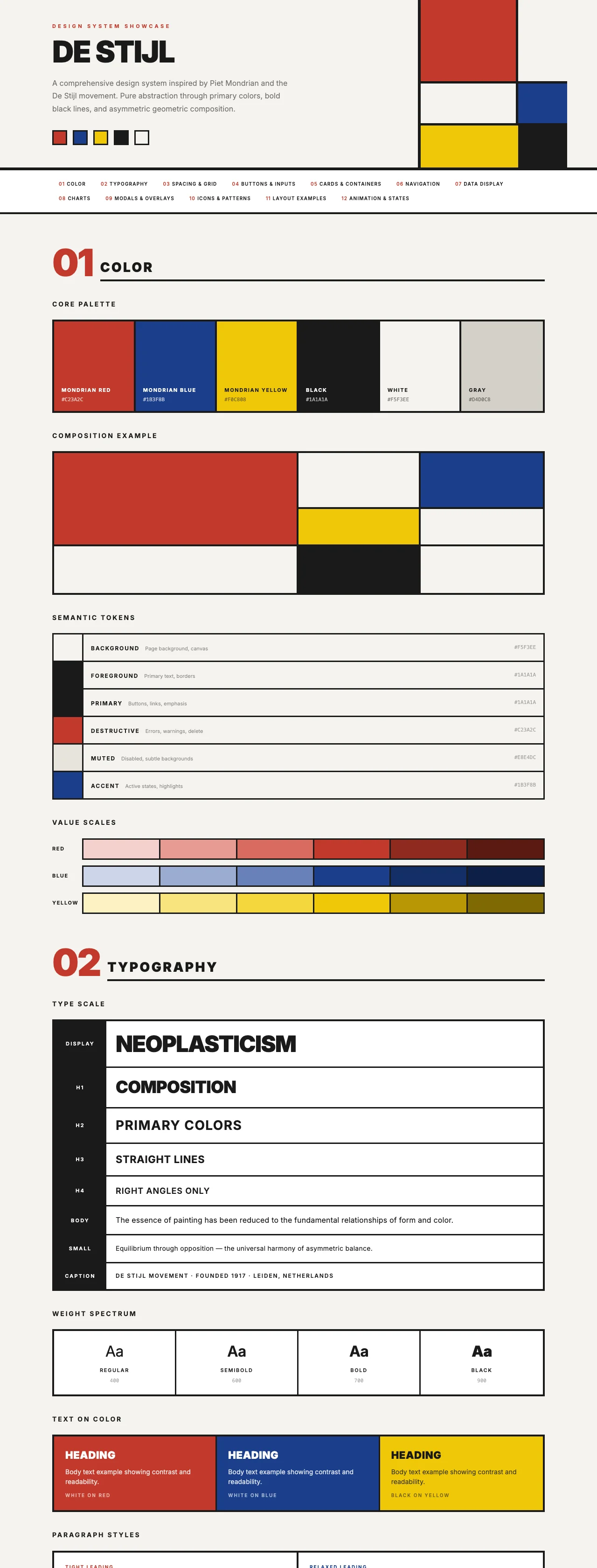 Piet Mondrian Pack